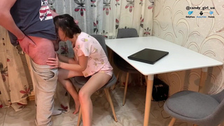 Страстное домашнее порно с наказанием