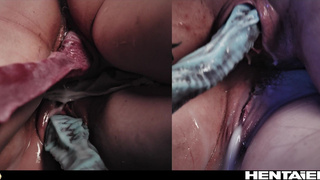 Экстремальное порно с тентаклями: 7 девушек в диком фантазийном сексе