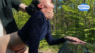 Eva Soda в горячем публичном сексе раком