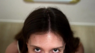 Страстный минет и глотка спермы