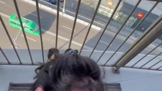 Секс на балконе смотреть онлайн бесплатно