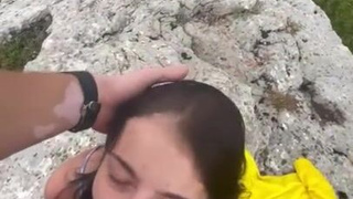 Страстный минет и мощный камшот на лицо