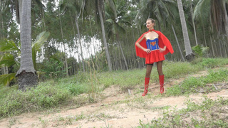 Секс видео с доминирующей Супергёрл и беременностью