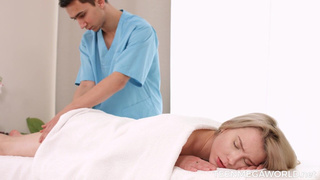 Горячее порно видео с массажем и сексом