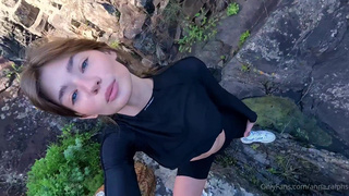 Секс на пляже с Anna Ralphs: страстный отдых у моря