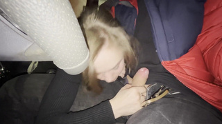 Страстный минет в пробке – экстремальное порно видео