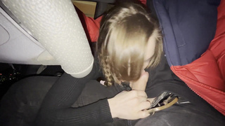 Страстный минет в пробке – экстремальное порно видео