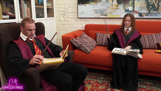 Гермиона Грейнджер в горячем секс-видео – порно пародия на Гарри Поттера