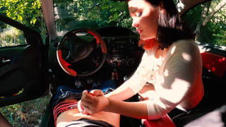 Страстный минет в авто - смотреть онлайн