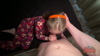 Искусство минета с большим членом от Аляски Янг