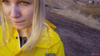 Случайная встреча с бывшей: страстный минет на улице POV