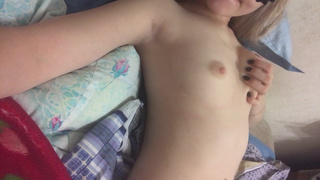 Домашнее порно с нежной девушкой в HD