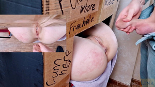 Русское порно с глорихолом – киска в коробке и горячий кремпай