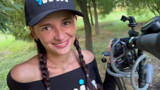 Teen nymph seduced a guy and invited him to visit anal