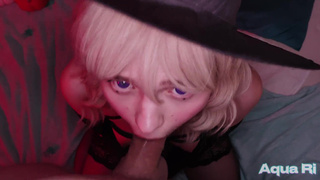 The first anal for a young cute witch.mp4