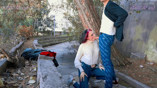 Порно онлайн с КиссКэт и кремпаем