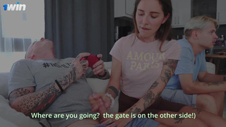 Slut seduced her Boyfriend's friend!.mp4